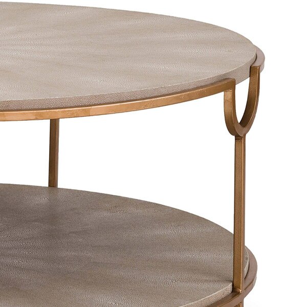 Vogue Shagreen Cocktail Table